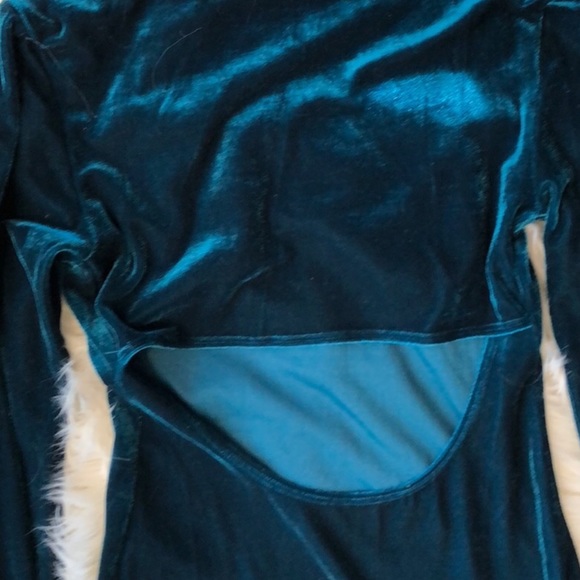 Velvet cocktail dress - Picture 3 of 5